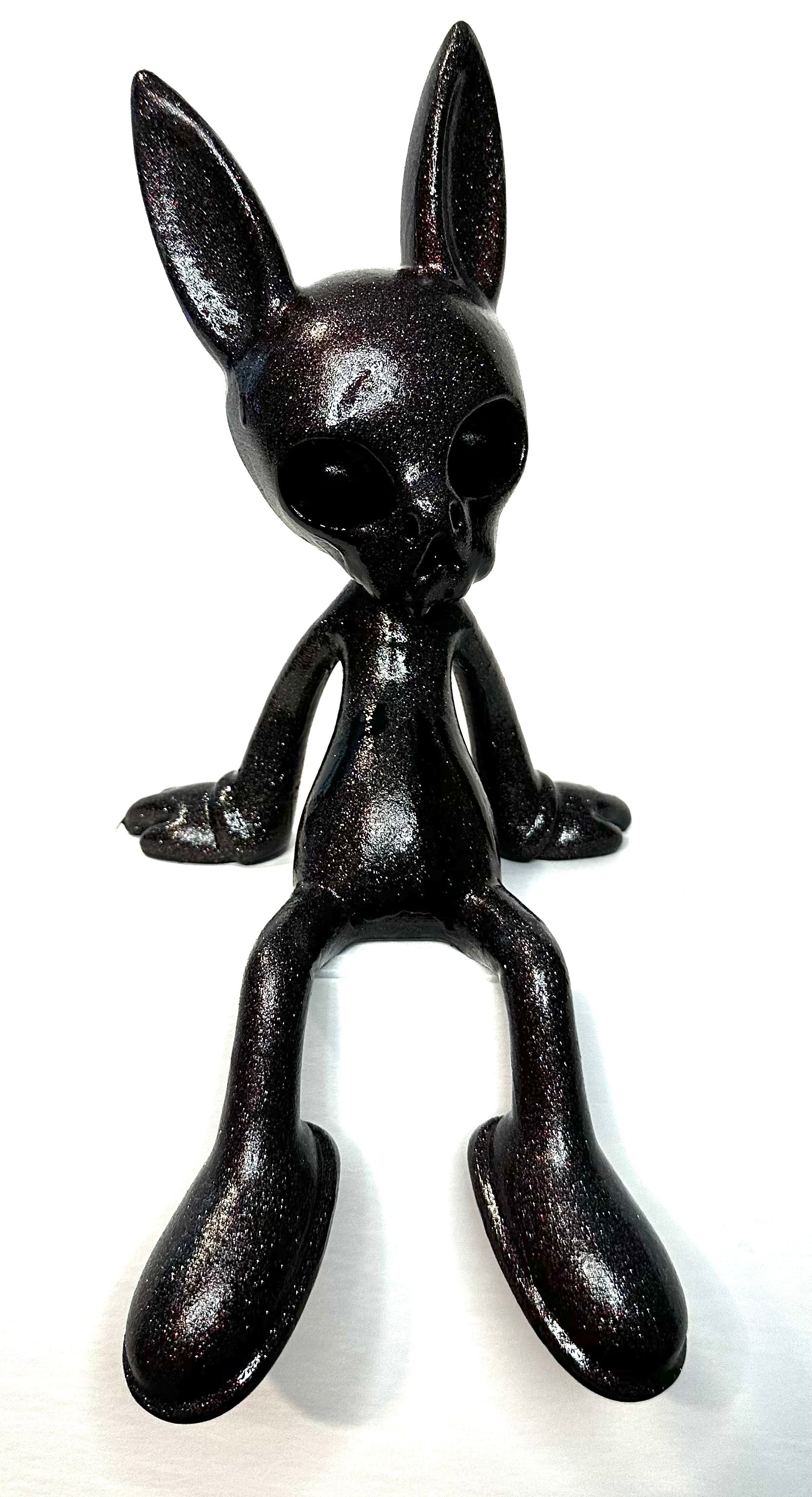 Black Glitter Scumbunny 12inch