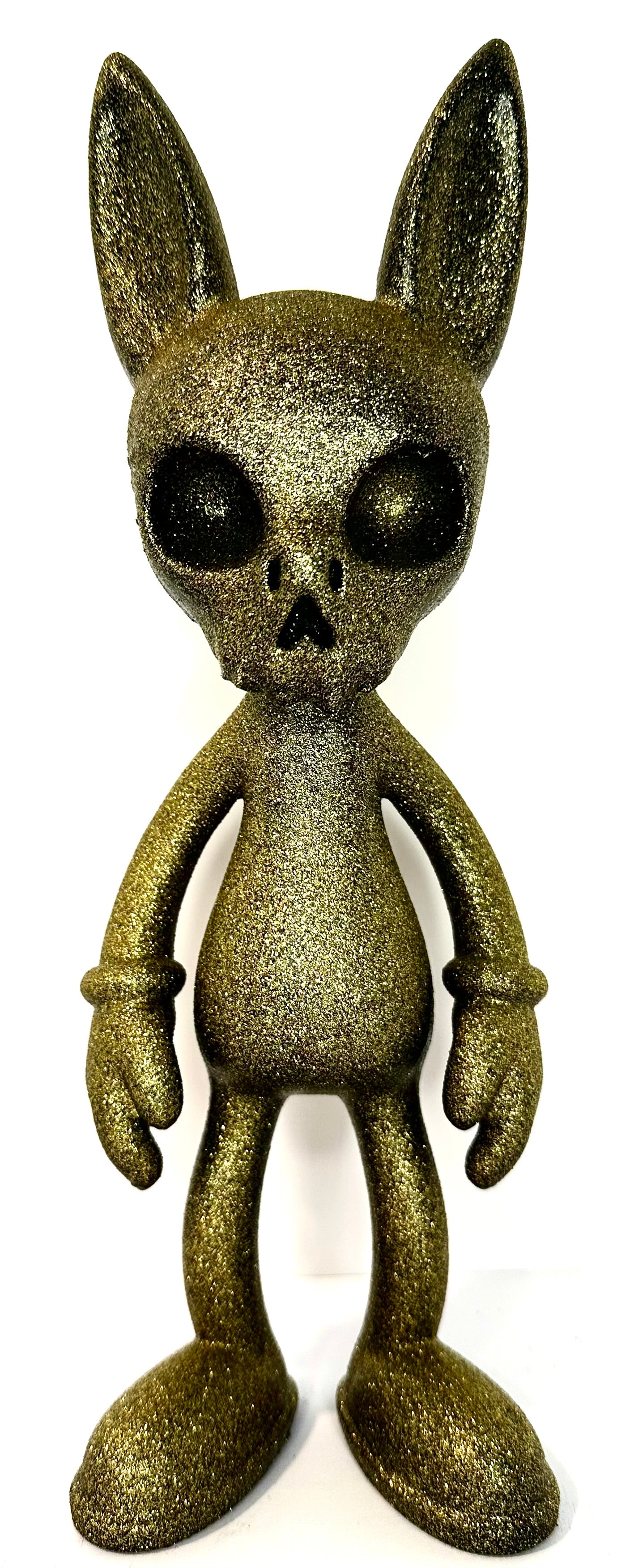 Gold Glitter Scumbunny 10inch