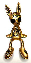 Gold Graffiti Sitting Scumbunny 12inch
