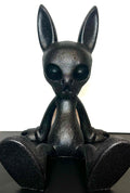 Black Glitter Sitting Scumbunny