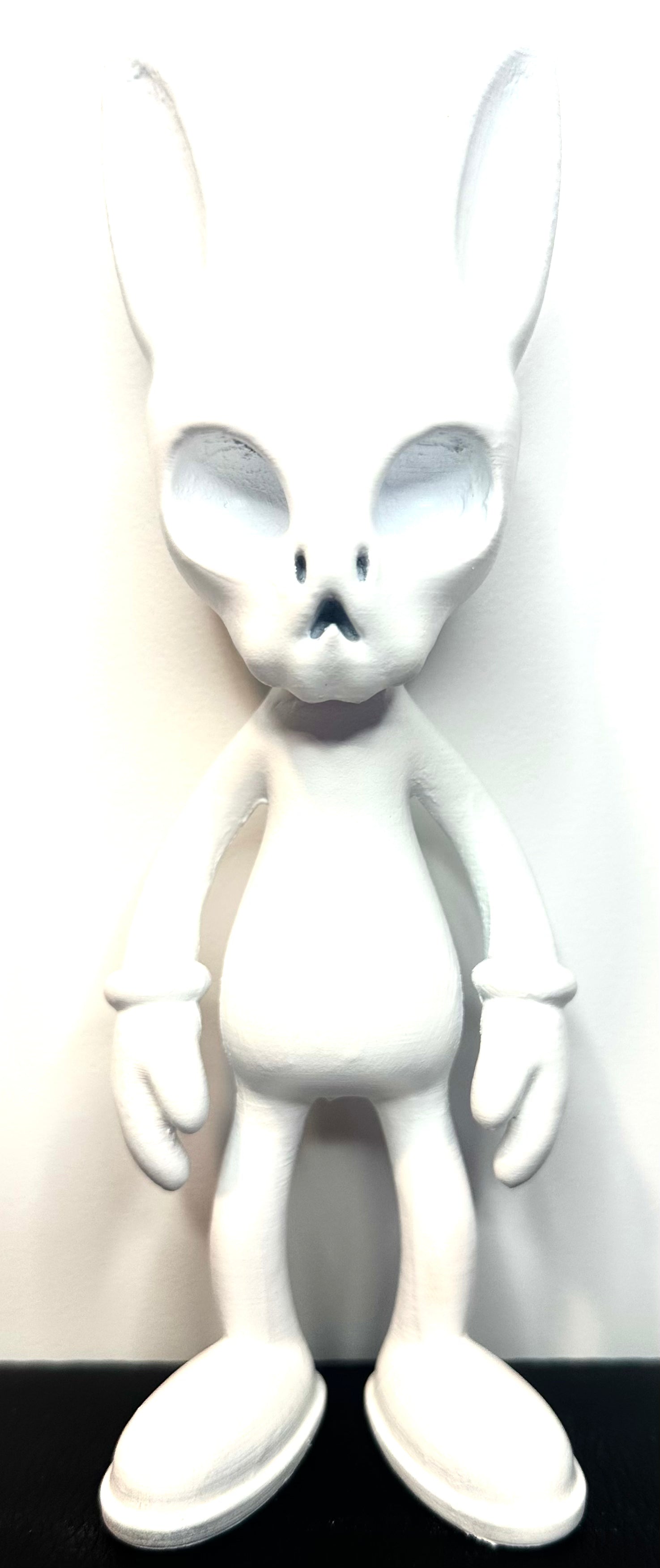 Matte white bunny 8inch